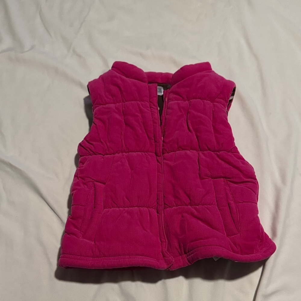 Carter's Brown and Pink Polka Dot Fleece